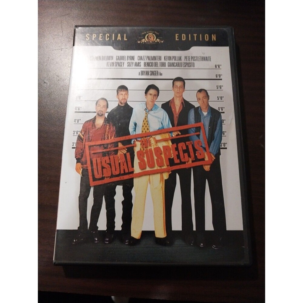 The Usual Suspects - DVD - GOOD